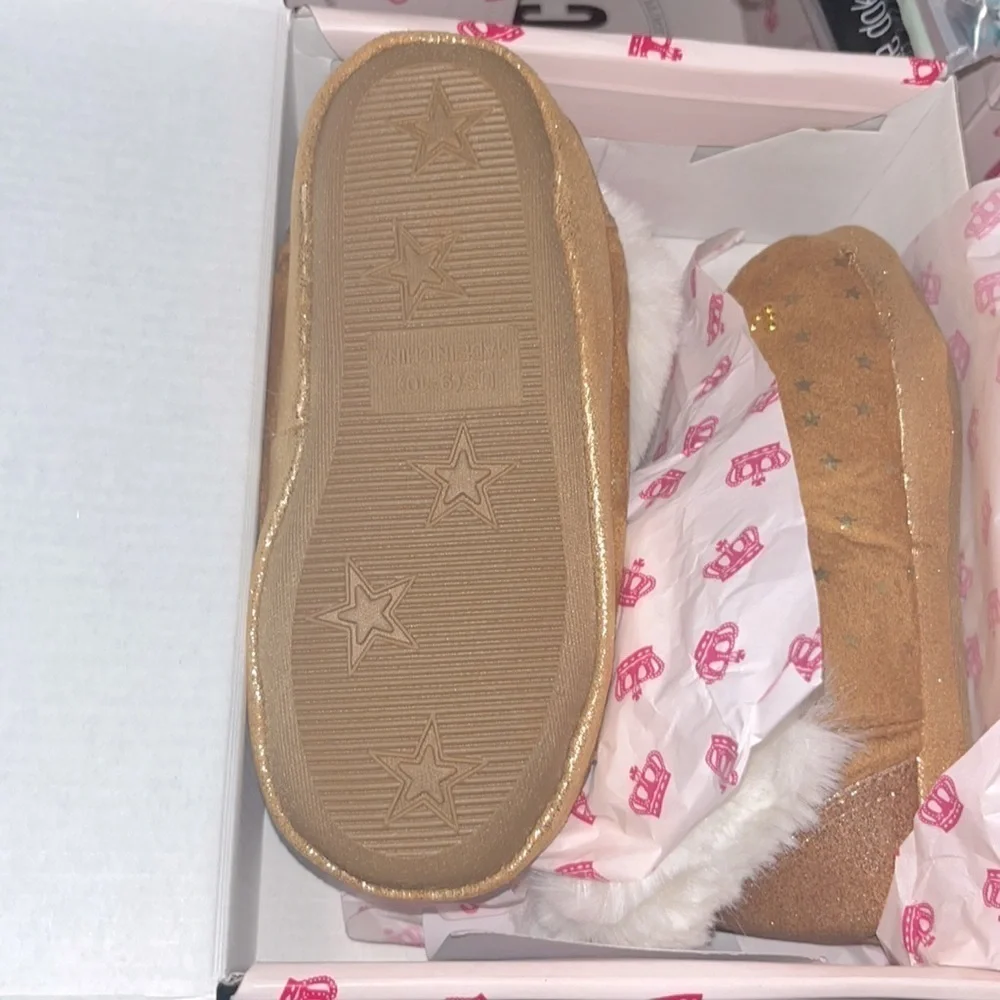 🔥🔥ON SALE ‼️ NWT Juicy By Juicy Couture Tulare Girls Bootie Slippers